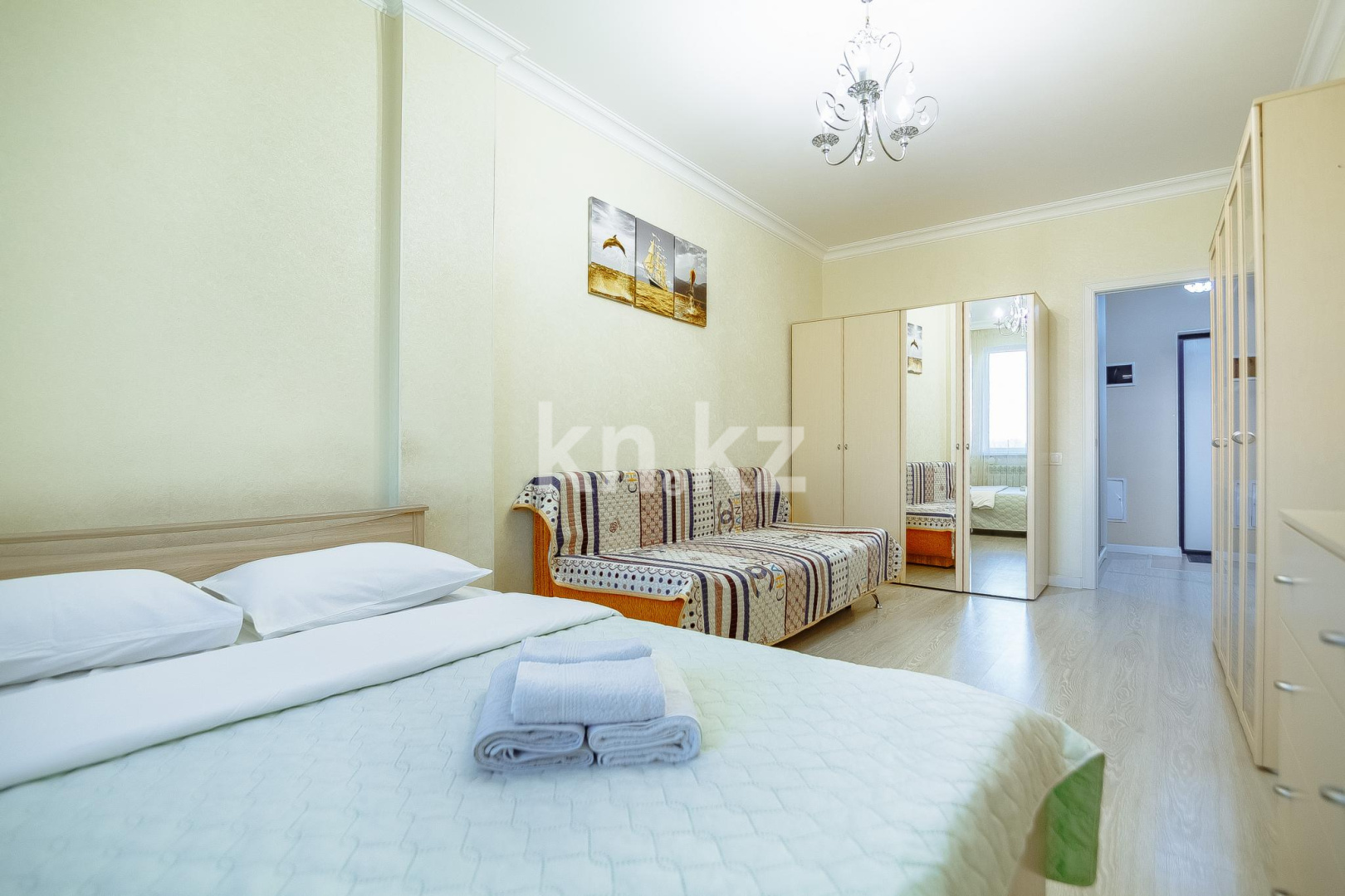 Аренда 1-комнатной квартиры посуточно, 45 м² в Астане