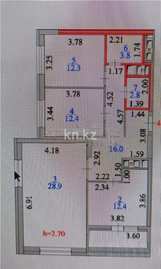 Продажа 3-комнатной квартиры, 9 м² в Астане - фото 7