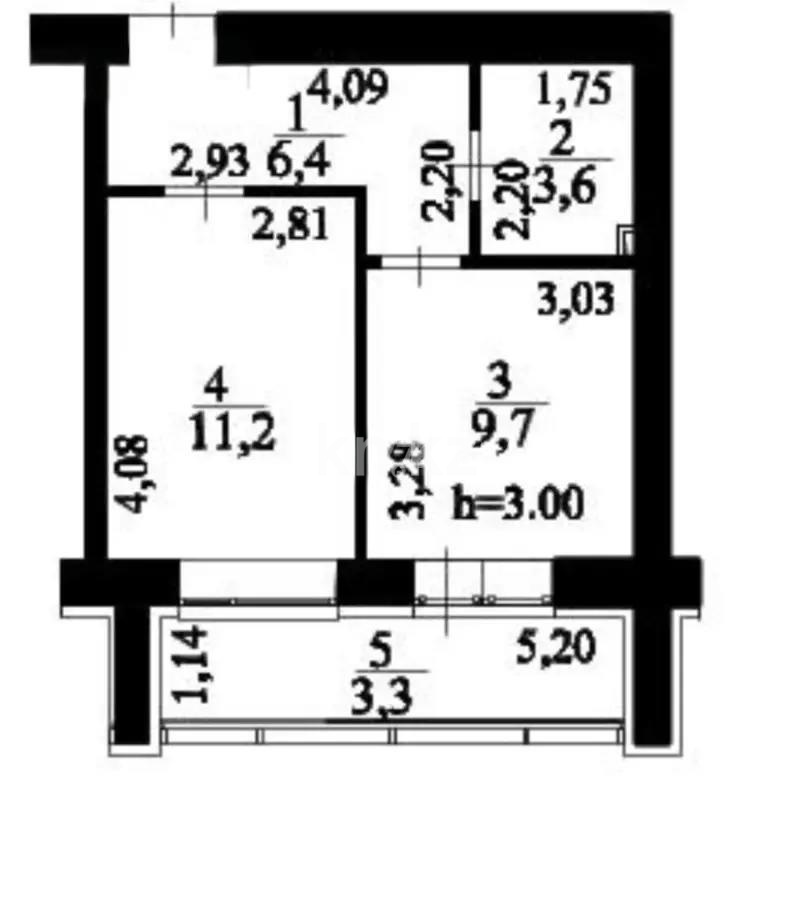 Продажа 1-комнатной квартиры, 34.2 м², ул. А-52, дом  2 в Астане