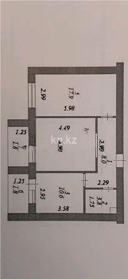 Продажа 2-комнатной квартиры, 61.2 м², ул. Бокейхана, дом  13 стр в Астане - фото 3