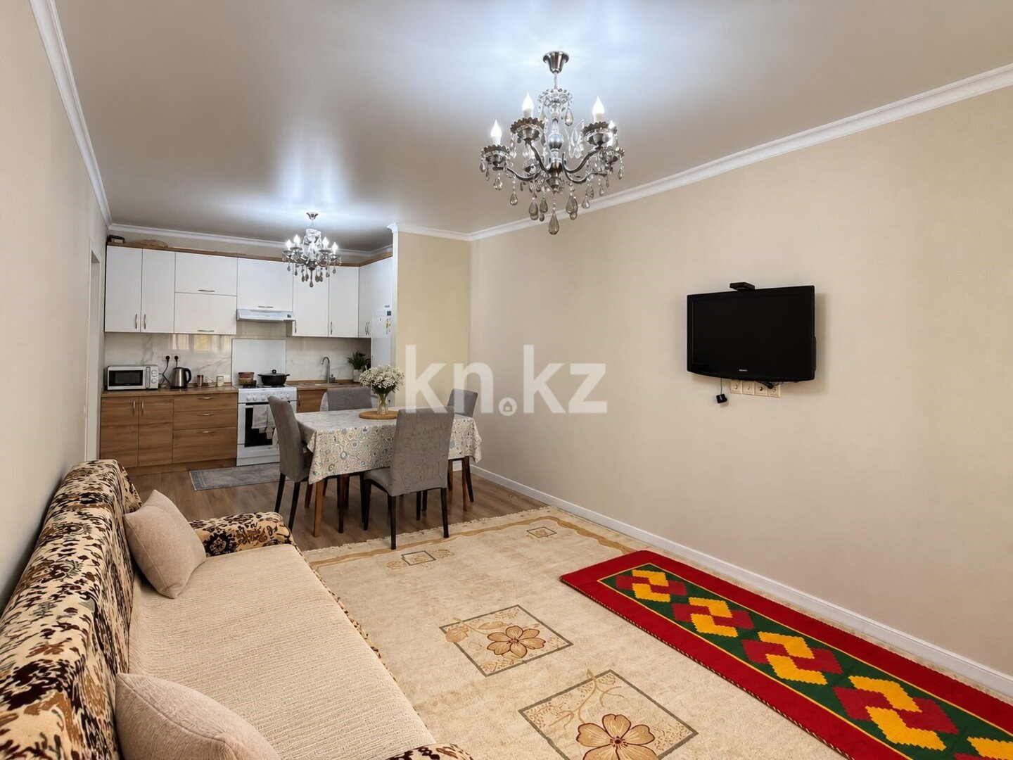Продажа 2-комнатной квартиры, 46 м² в Алматы
