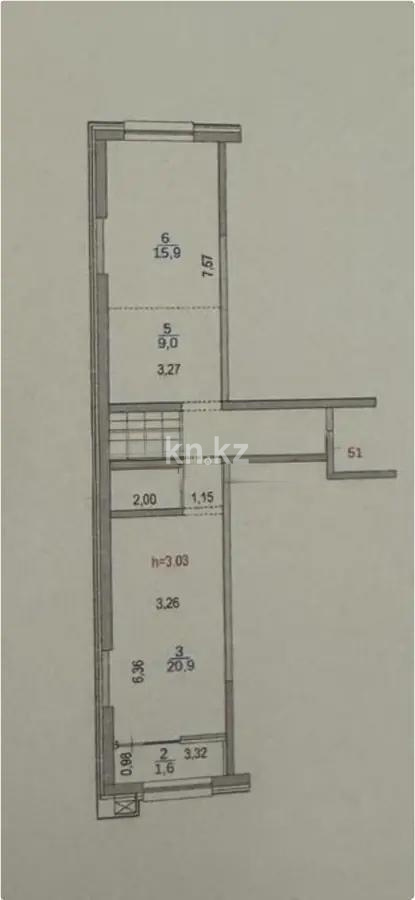 Продажа 2-комнатной квартиры, 62 м², ул. Розыбакиева, дом  197/2 в Алматы - фото 5