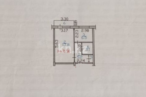 Продажа 1-комнатной квартиры, 33.4 м² в Усть-Каменогорске - фото 15
