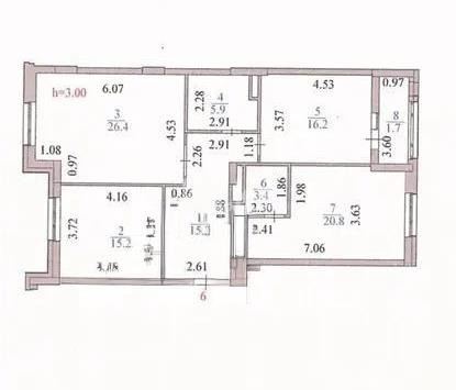 Продажа 3-комнатной квартиры, 110 м² в Астане - фото 2