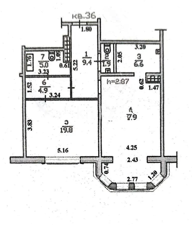 Продажа 2-комнатной квартиры, 80 м², мкр-н Ерменсай, дом  9 в Алматы - фото 5