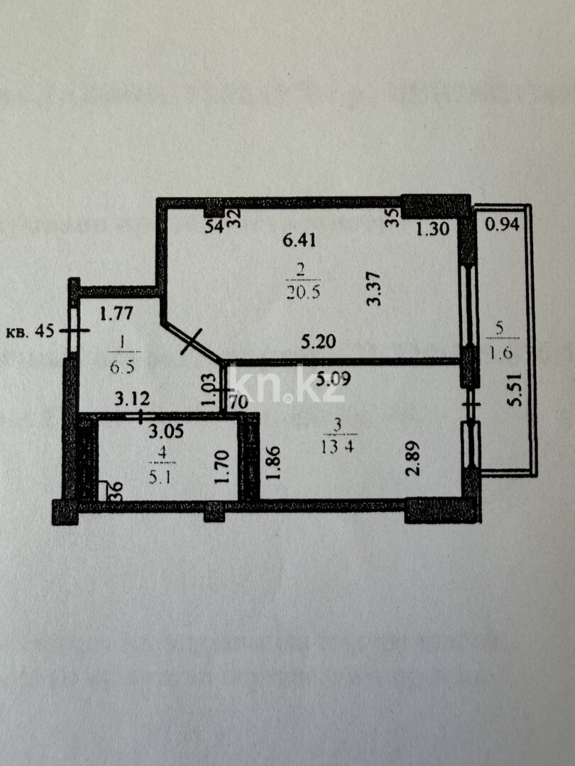 Продажа 1-комнатной квартиры, 47.1 м² в Астане - фото 15