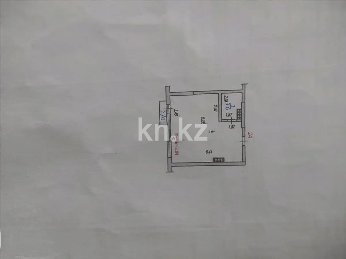 Продажа 2-комнатной квартиры, 38.6 м², мкр. Нуркент, дом  6/2 в Алматы