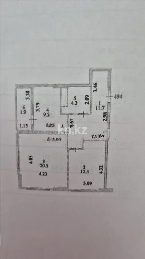 Продажа 2-комнатной квартиры, 60 м² в Астане - фото 5