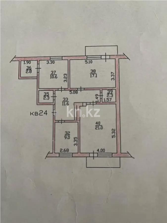 Продажа 3-комнатной квартиры, 76 м² в Алматы - фото 5