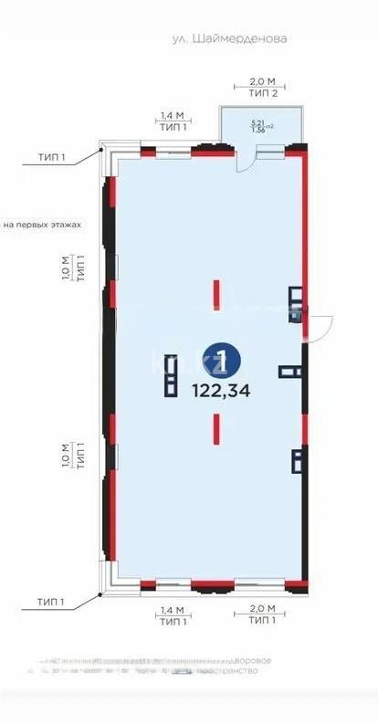 Продажа 3-комнатной квартиры, 122 м² в Алматы