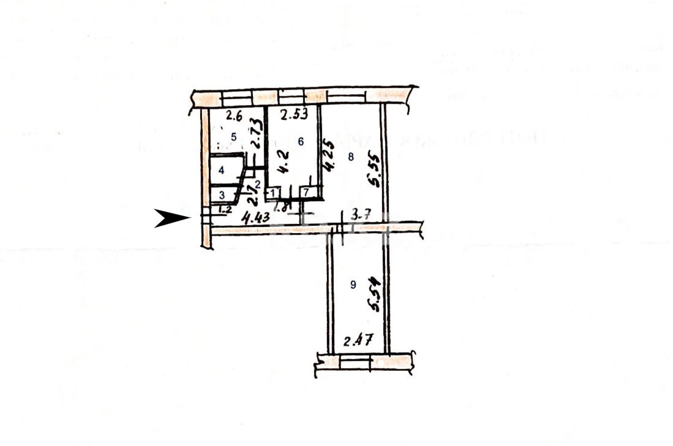 Продажа 3-комнатной квартиры, 58.1 м² в Усть-Каменогорске - фото 9