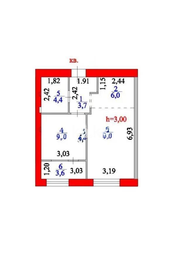 Продажа 2-комнатной квартиры, 42 м², ул. Е-15, дом  13 в Астане - фото 6