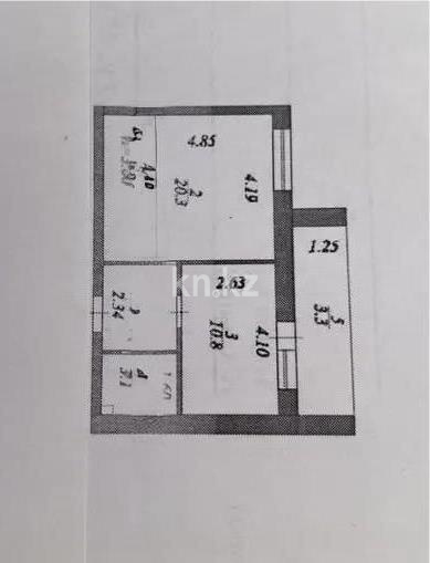 Продажа 1-комнатной квартиры, 42.3 м² в Астане - фото 4