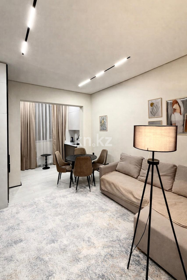 Аренда 2-комнатной квартиры посуточно, 50 м² в Алматы - фото 2