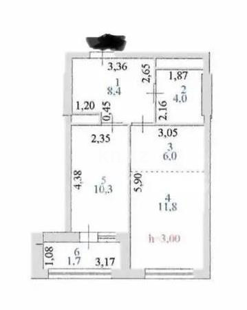 Продажа 2-комнатной квартиры, 43 м² в Астане - фото 5