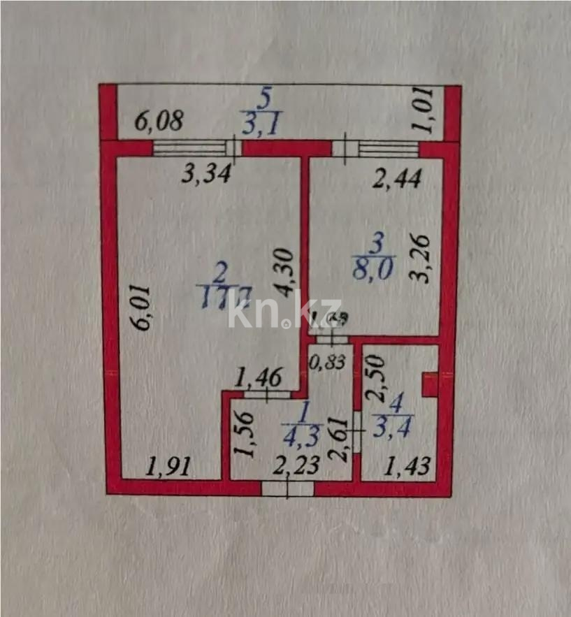 Продажа 1-комнатной квартиры, 36.5 м² в Астане - фото 7