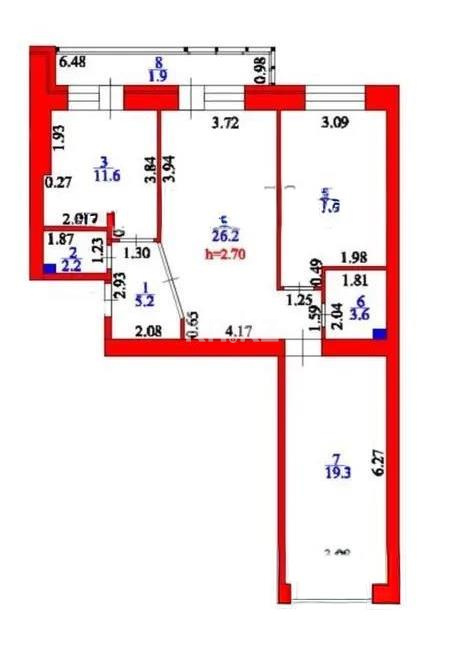 Продажа 3-комнатной квартиры, 87 м² в Астане - фото 6
