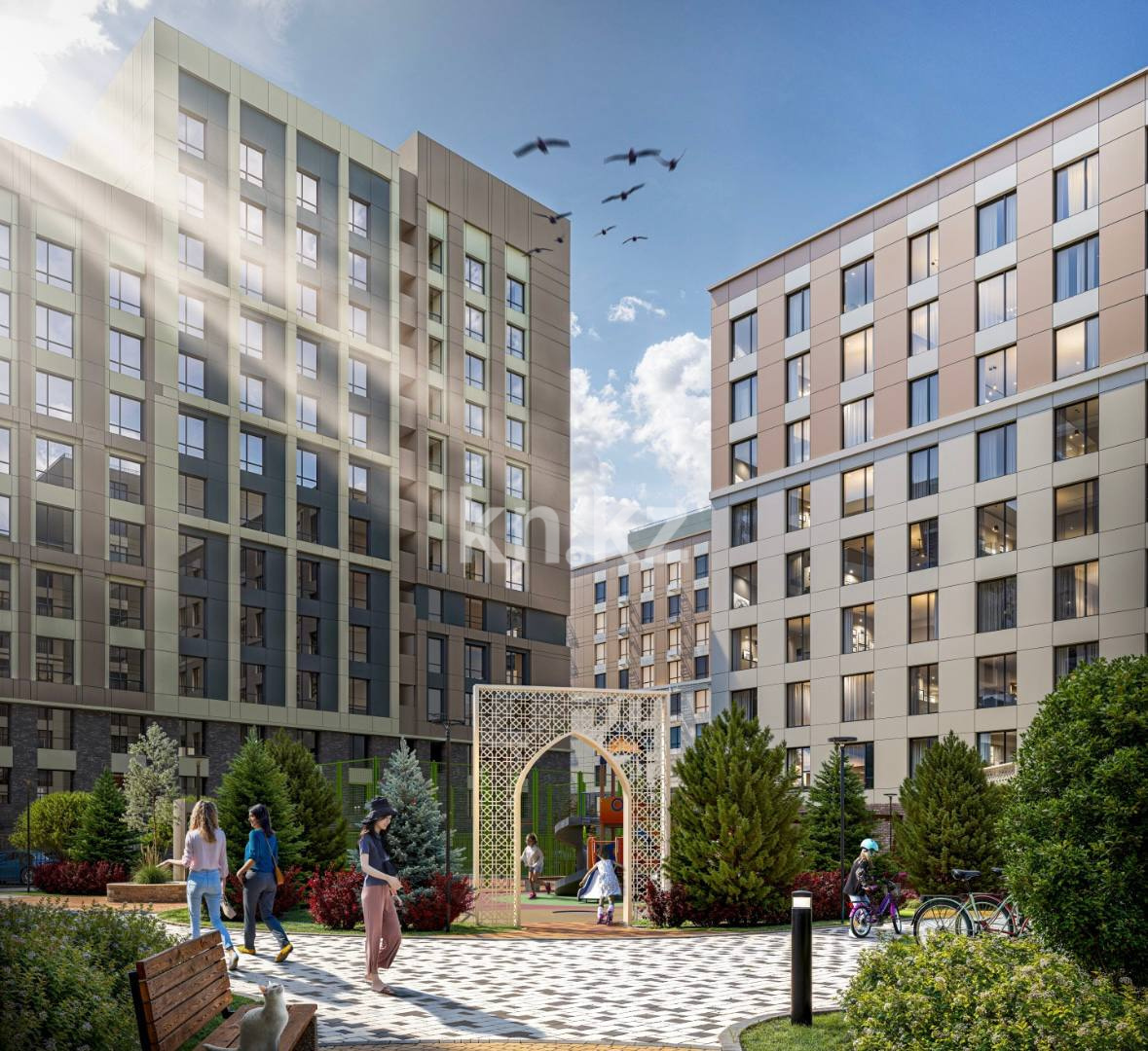 Продажа 2-комнатной квартиры, 55 м², ул. Нажимеденова, дом  30/1 - Даму молл в Астане - фото 13