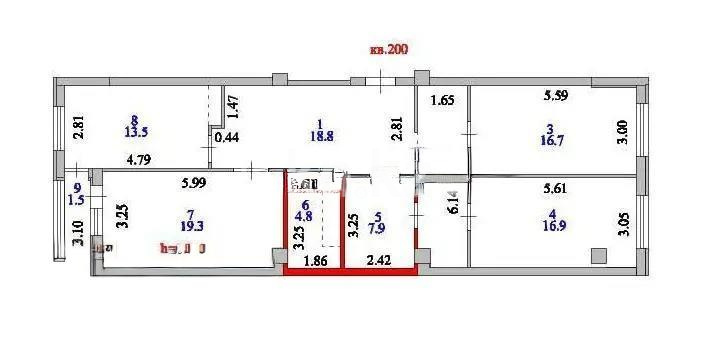 Продажа 3-комнатной квартиры, 109.4 м², ул. Бухар жырау, дом  32 в Астане