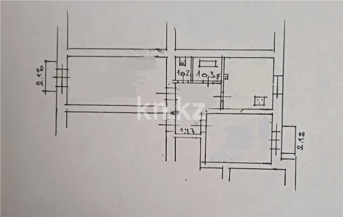 Продажа 2-комнатной квартиры, 46 м² в Алматы - фото 4