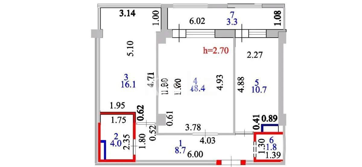 Продажа 2-комнатной квартиры, 87 м² в Астане - фото 5
