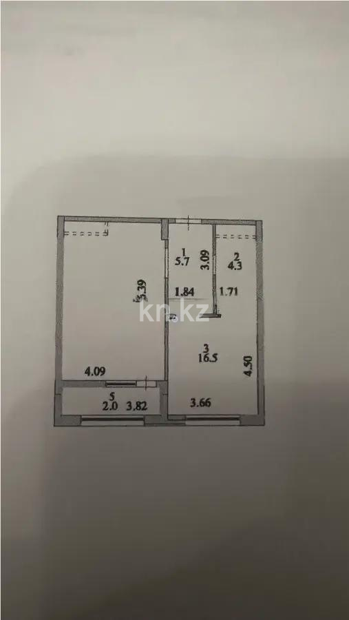 Продажа 1-комнатной квартиры, 54 м², пр. Улы Дала, дом  37 в Астане