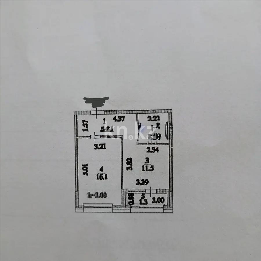 Продажа 1-комнатной квартиры, 40 м² в Астане - фото 2
