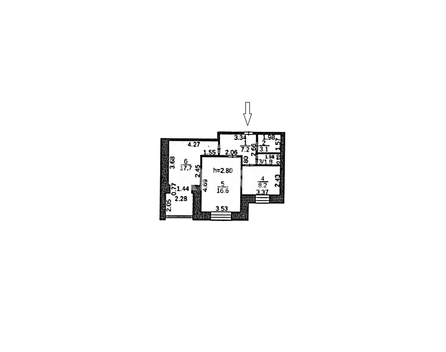Продажа 2-комнатной квартиры, 55 м² в Караганде - фото 33