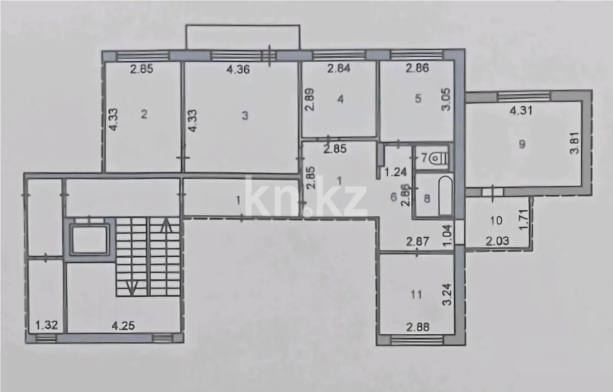 Продажа 5-комнатной квартиры, 95 м² в Караганде - фото 8