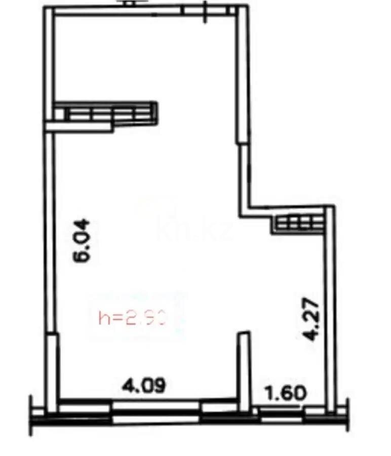 Продажа 1-комнатной квартиры, 42.6 м² в Алматы - фото 2