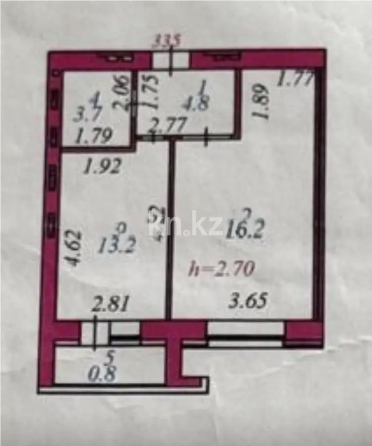 Продажа 1-комнатной квартиры, 42 м² в Астане - фото 5