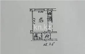 Продажа 1-комнатной квартиры, 23.6 м² в Алматы - фото 4