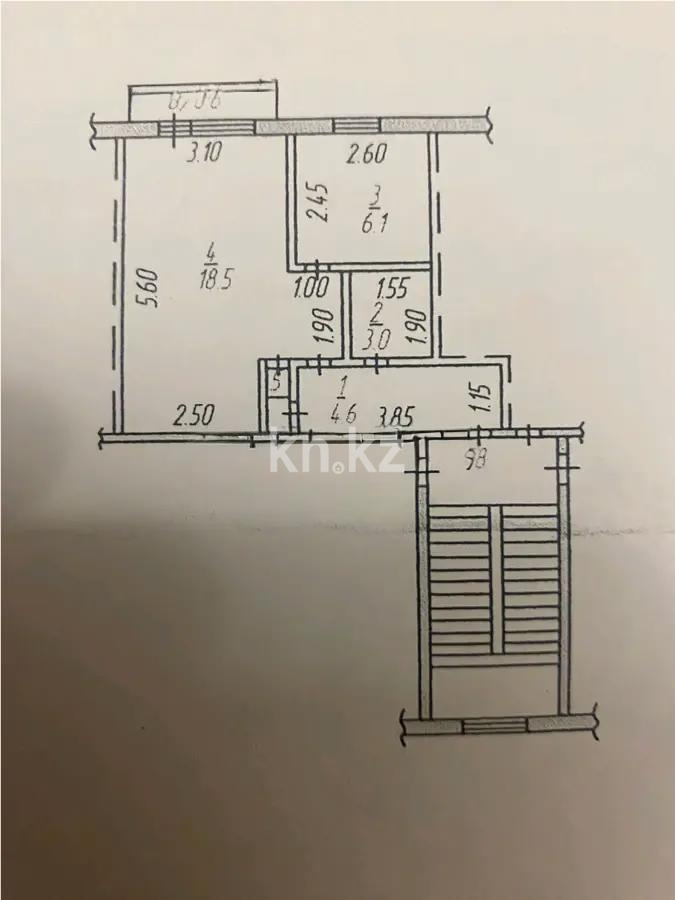 Продажа 1-комнатной квартиры, 33 м² в Темиртау - фото 4
