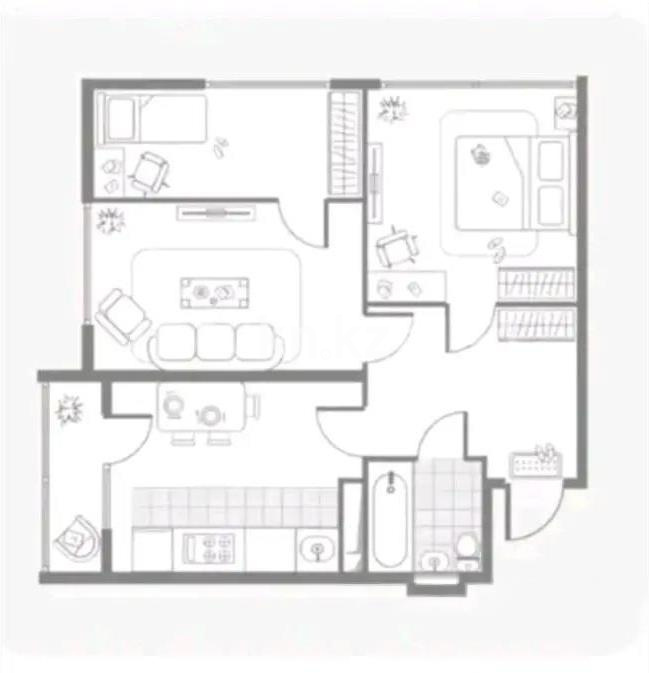 Продажа 3-комнатной квартиры, 73 м² в Алматы