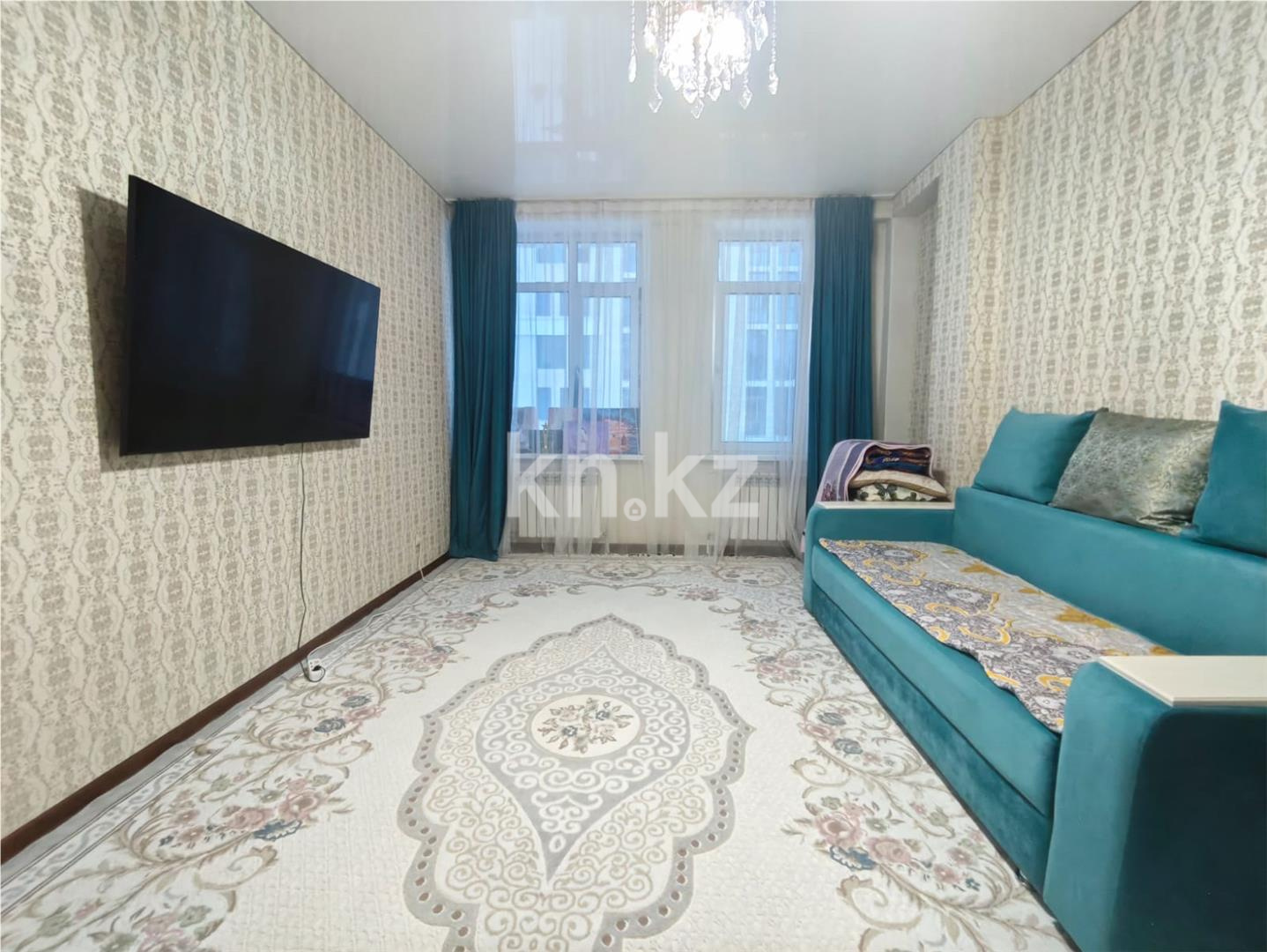 Продажа 2-комнатной квартиры, 46.6 м² в Астане