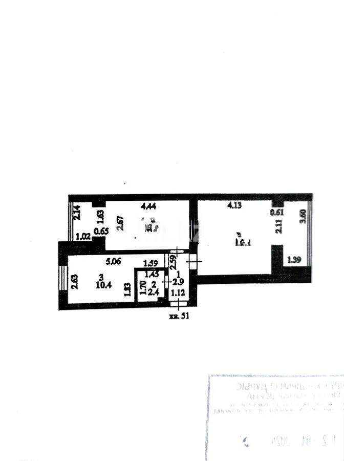 Продажа 2-комнатной квартиры, 54 м², ул. Рыскулбекова, дом  4/2 в Астане - фото 5