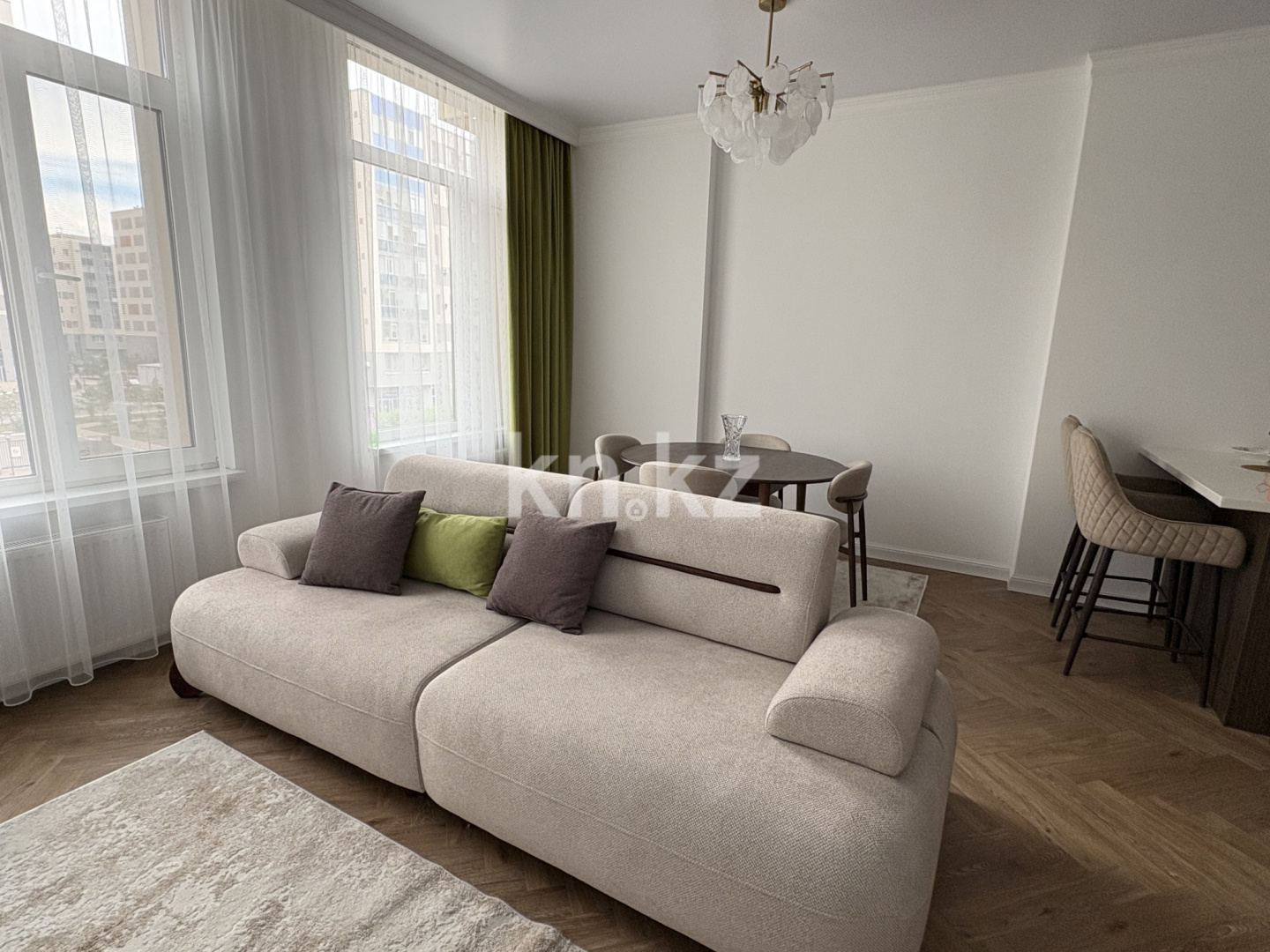 Аренда 2-комнатной квартиры, 55 м² в Астане - фото 3