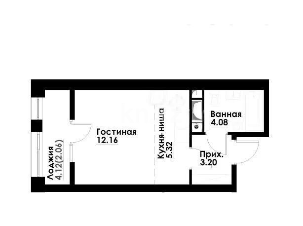 Продажа 1-комнатной квартиры, 29 м² в Алматы