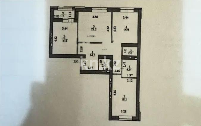 Продажа 3-комнатной квартиры, 98 м² в Астане - фото 8