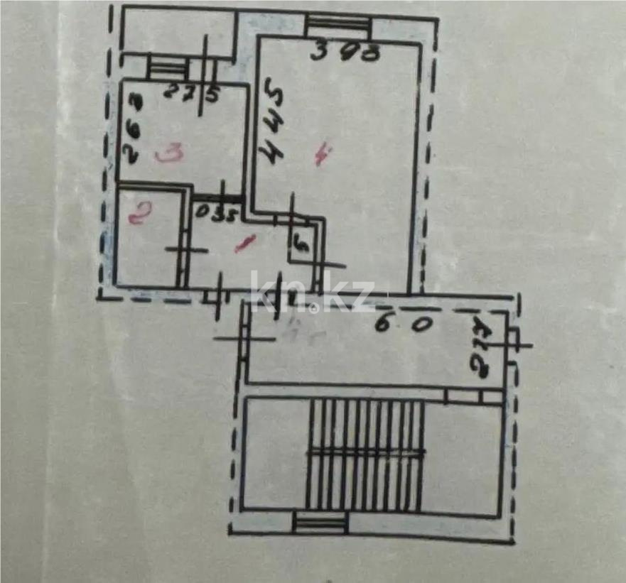 Продажа 1-комнатной квартиры, 35 м² в Караганде - фото 5