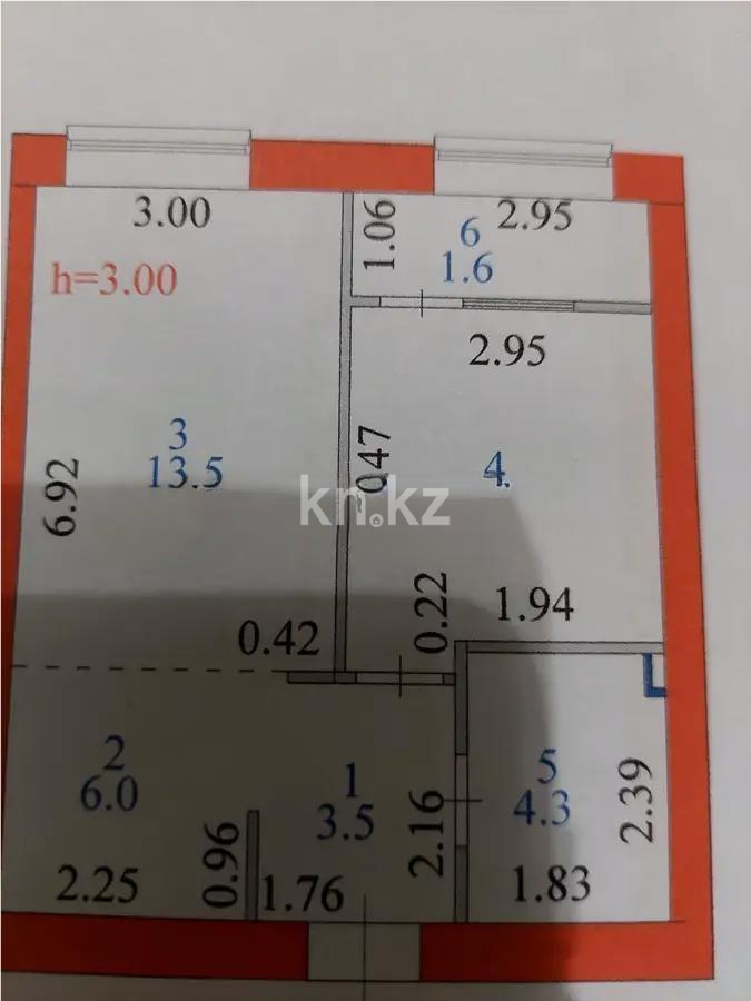 Продажа 2-комнатной квартиры, 39 м² в Астане - фото 5