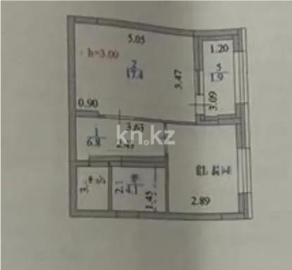 Продажа 1-комнатной квартиры, 40.3 м² в Астане - фото 6