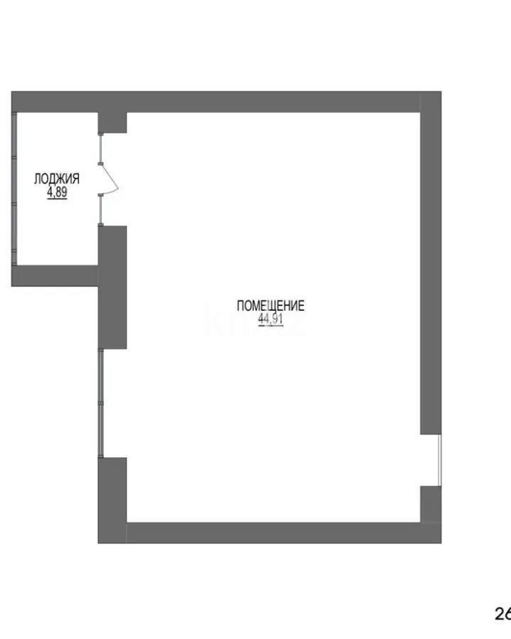 Продажа 2-комнатной квартиры, 49 м² в Караганде - фото 2