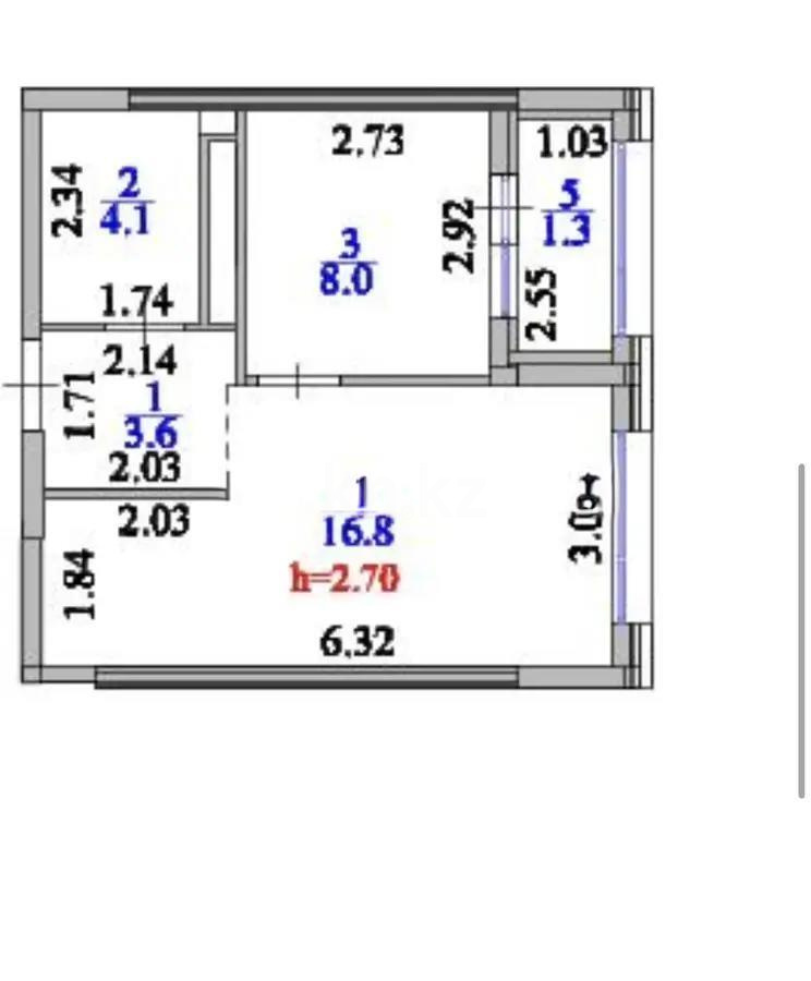 Продажа 1-комнатной квартиры, 34 м² в Астане - фото 4
