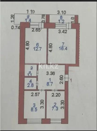 Продажа 3-комнатной квартиры, 60 м² в Караганде - фото 6