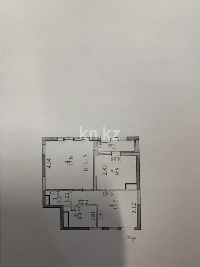 Продажа 1-комнатной квартиры, 50 м² в Астане