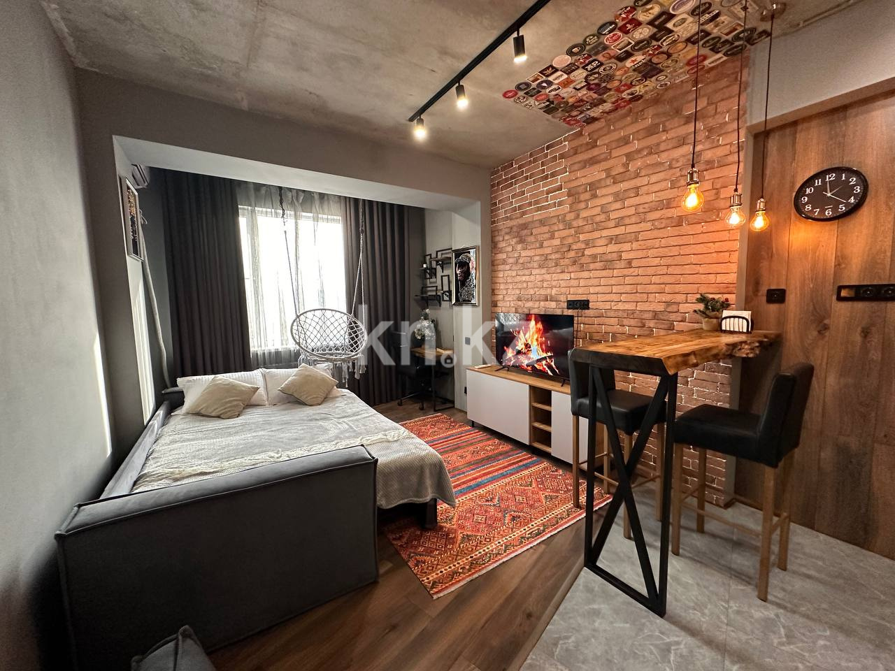 Аренда 1-комнатной квартиры посуточно, 27 м² в Алматы - фото 3