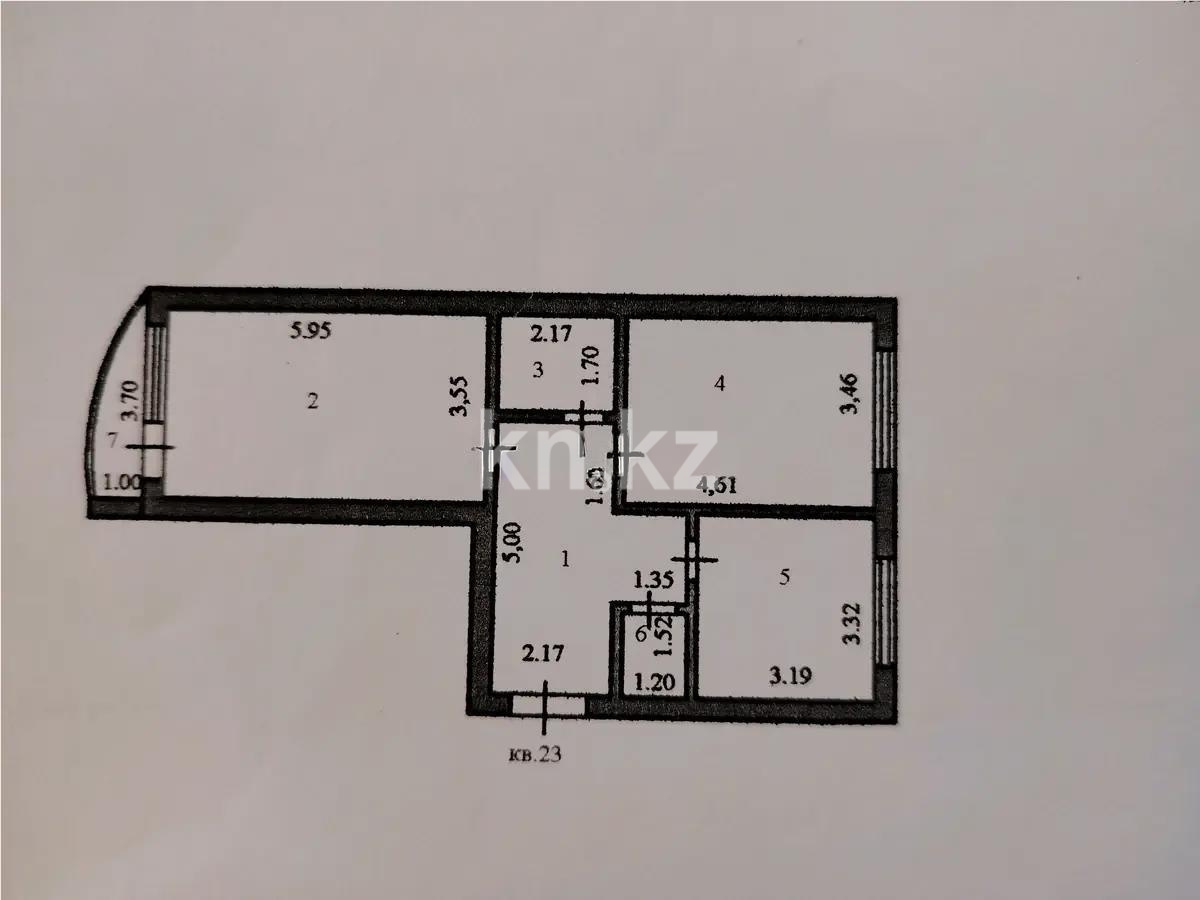 Продажа 2-комнатной квартиры, 68 м² в Астане - фото 5