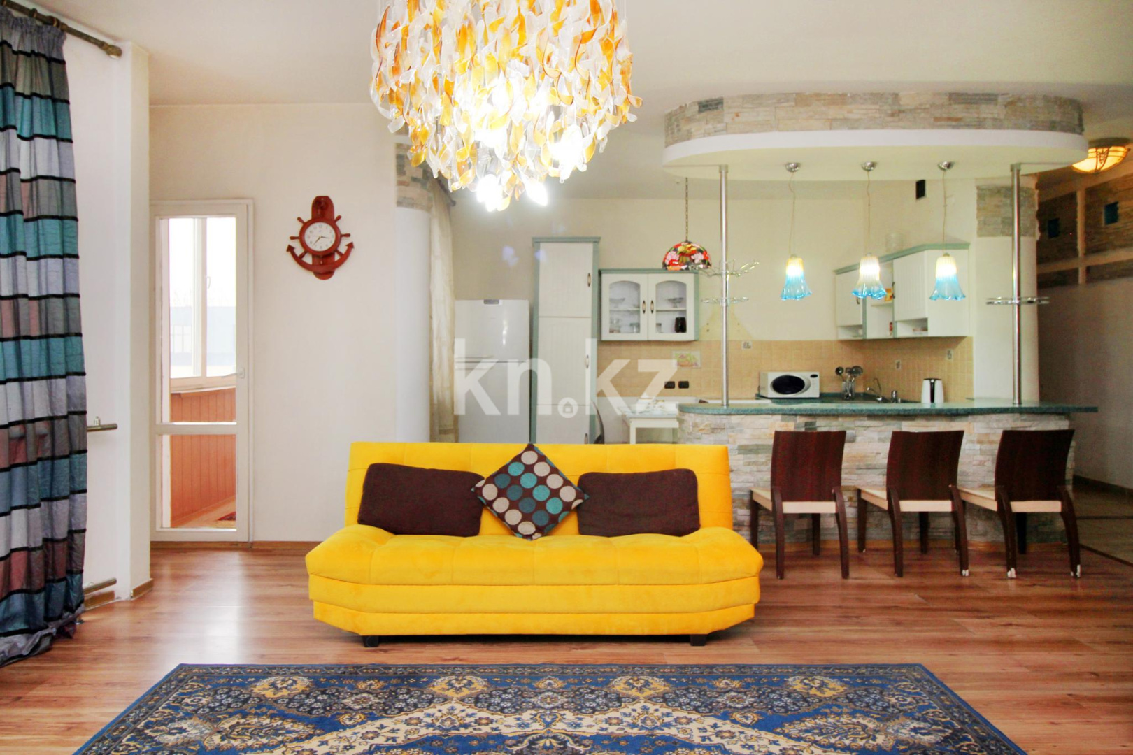 Аренда 2-комнатной квартиры посуточно, 80 м², Достык, дом  162 - ул. Жолдасбекова в Алматы - фото 4