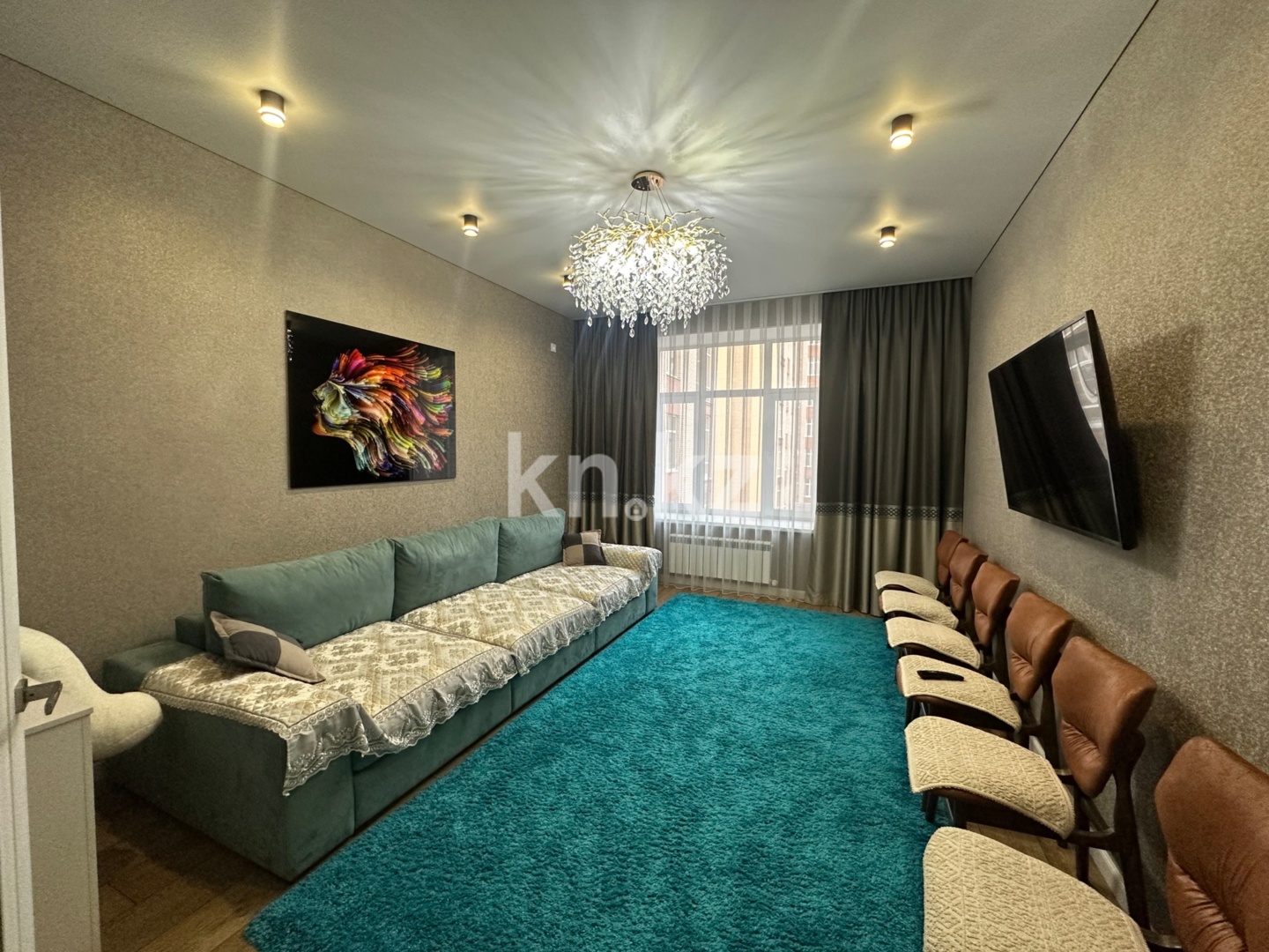 Продажа 2-комнатной квартиры, 62.7 м² в Караганде